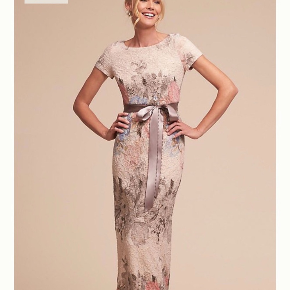 Adrianna Papell Floral Gown